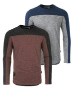 Athletic Color Block Long Sleeve Curved Hemline Casual Shirt
