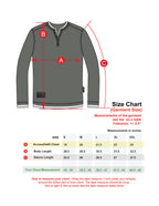 ZIMEGO Men's Long Sleeve Double Layered Y-Neck Fashion Henley - ZGLS247