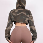 Women’s Cropped Gym Hoodie